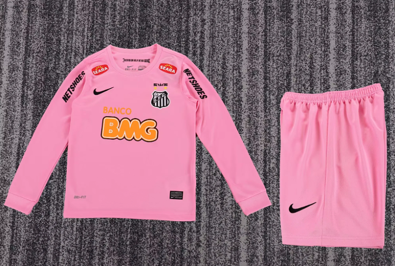 Niño Retro_Santos 12-13 pink long sleeve kid