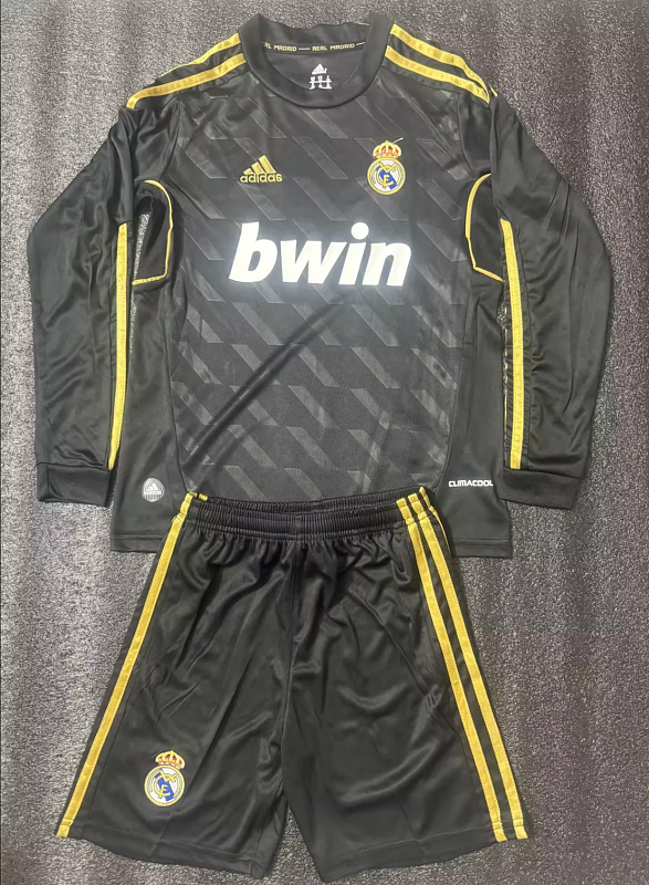 Niño Retro_madrid 11-12 away long sleeves kid
