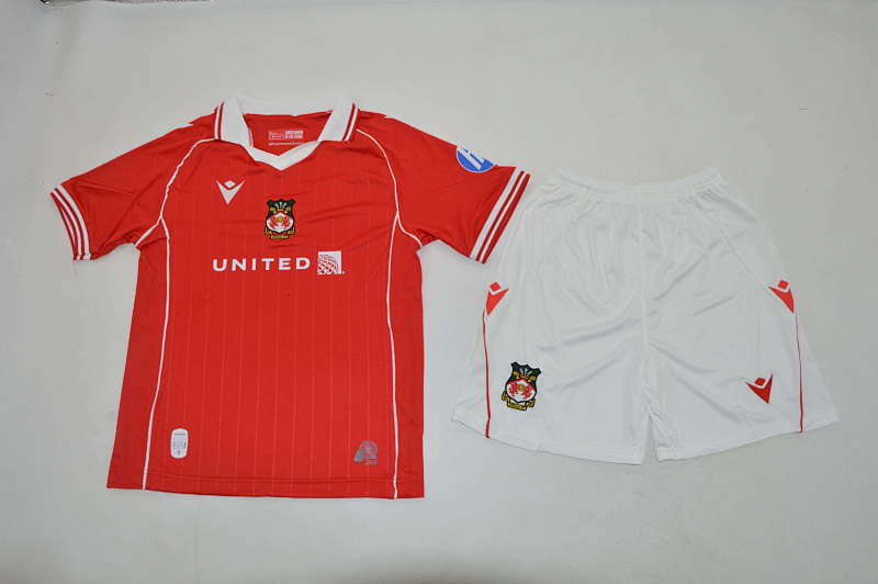 Niño_Adults And Youth Wrexham Home Soccer Uniform 25 26-Li