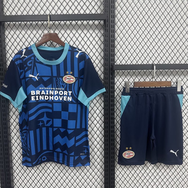 Niño_Asults And Youth Eindhoven Third Away Soccer Uniform 26