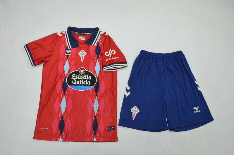 Niño_Celta 26-27 red third away kid
