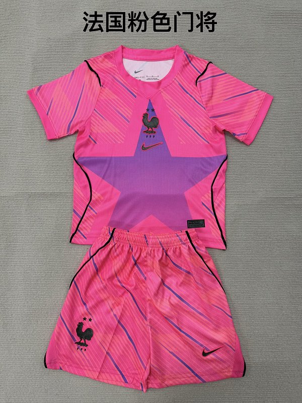 Niño_France 2026 pink GK kid