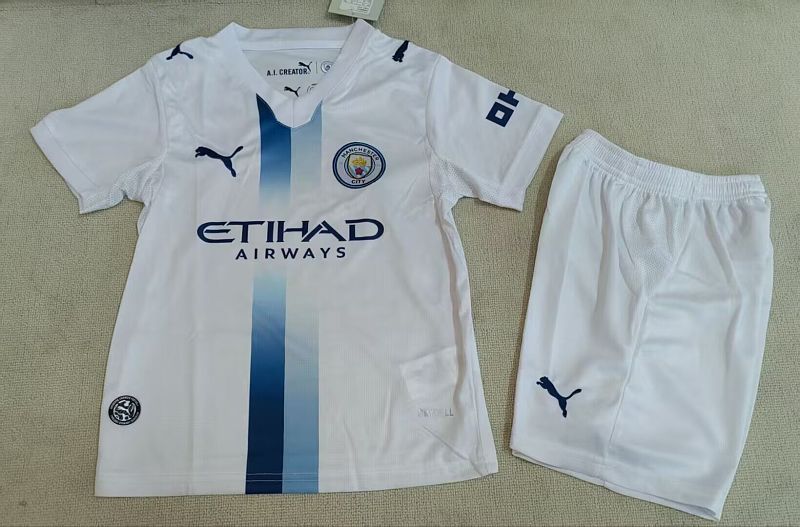 Niño_Man city 26-27 white third away kid