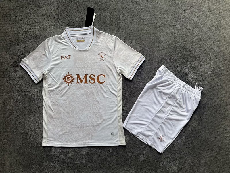 Niño_Napoli Away Soccer Uniform 25