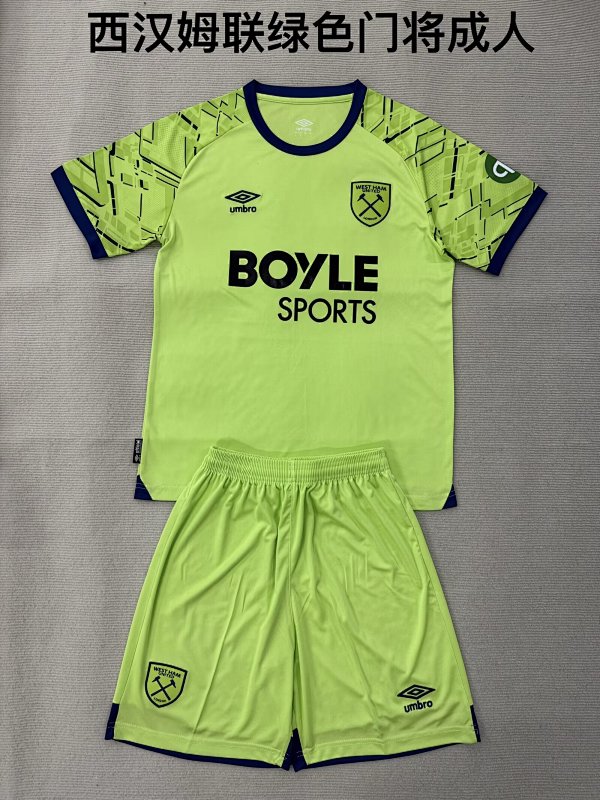 Niño_West Ham United Goalkeeper Soccer Uniform 25