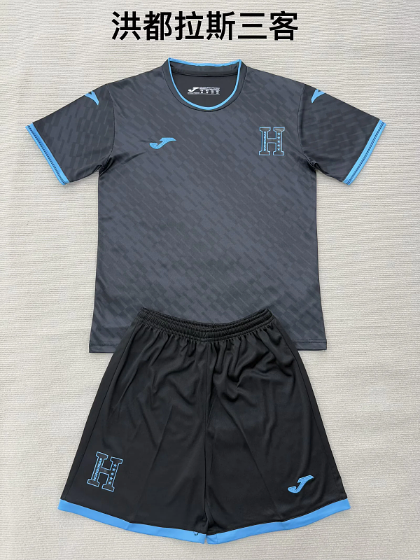Niño_kids kit 2026 Honduras third soccer jersey size 16-28