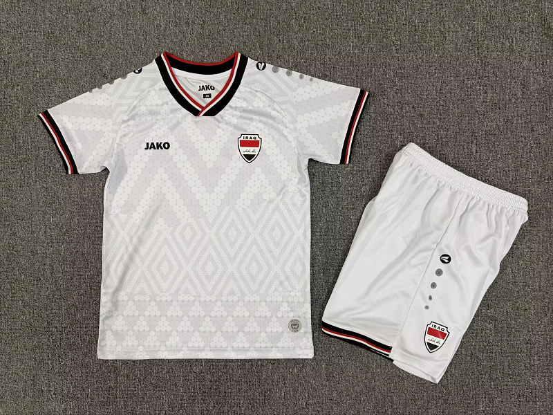 Niño_kids kit 2026 Iraq home soccer jersey size 16-28