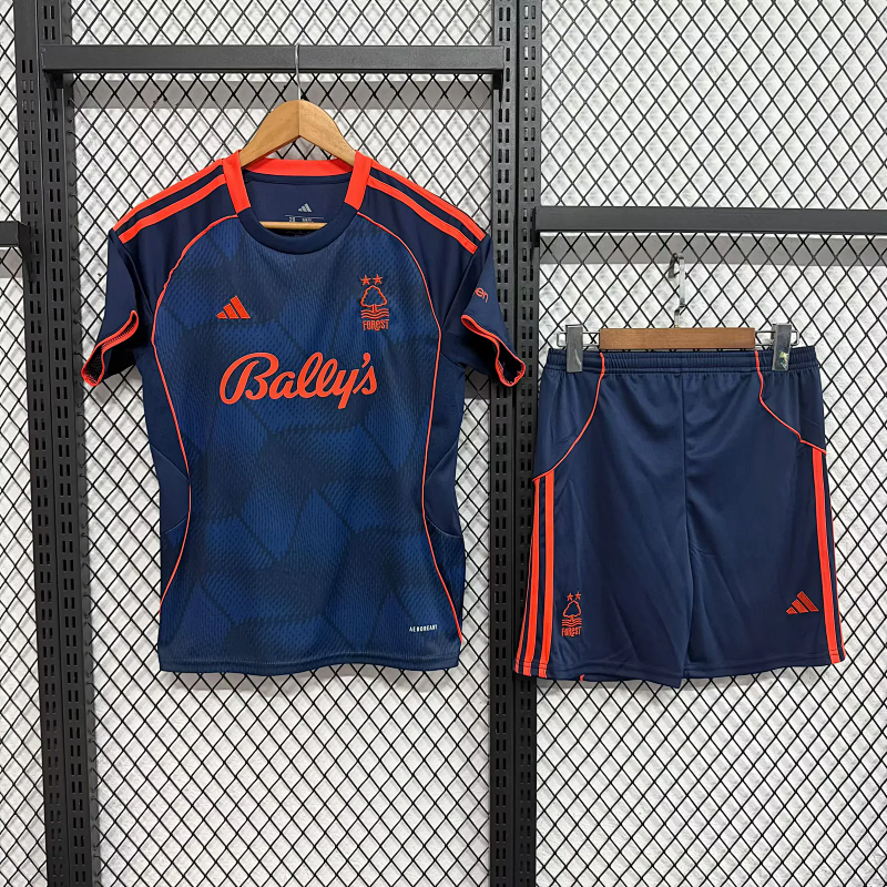 Niño_kids kit 25-26 Nottingham Forest third soccer jersey size 16-28