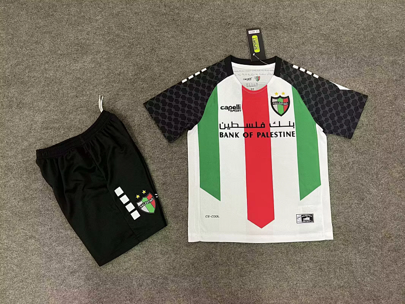 Niño_kids kit 25-26 Palestino home soccer jersey 16-28