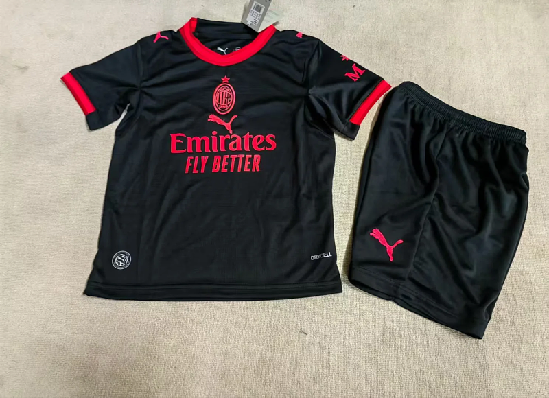 Niño_kids kit 26-27 AC third soccer jersey size 16-28