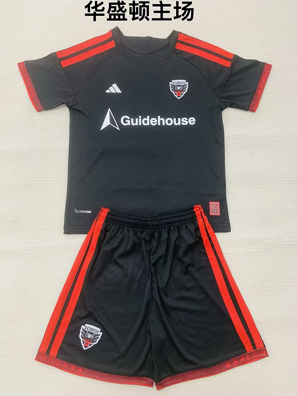 Niño_kids kit 26-27 DC United home soccer jersey size 16-28
