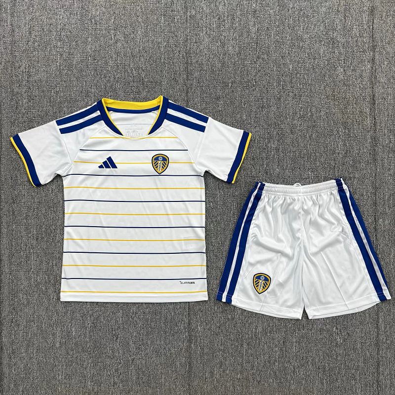 Niño_kids kit 26-27 Leeds United home socer jersey size 16-28