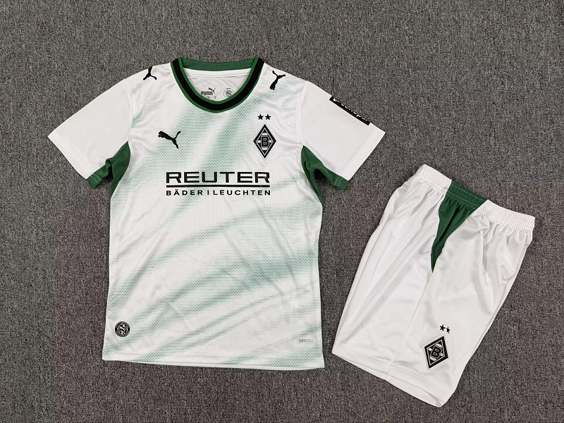 Niño_kids kit 26-27 Mnchengladbach home soccer jersey size 16-28