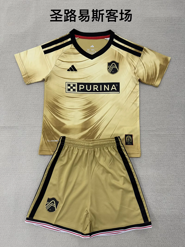 Niño_kids kit 26-27 St Louis City away soccer jersey size 16-28