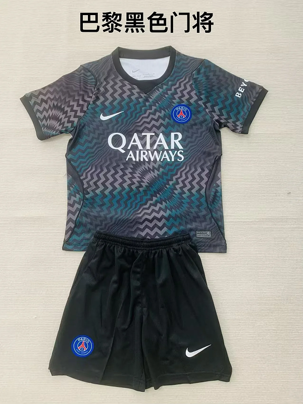 Niño_kids kit 26-27 parissg GK soccer jersey size 16-28