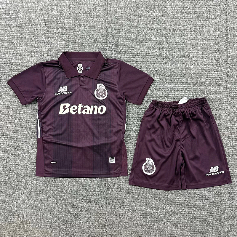 Niño_kids kit 26-27 port away soccer jersey size 16-28