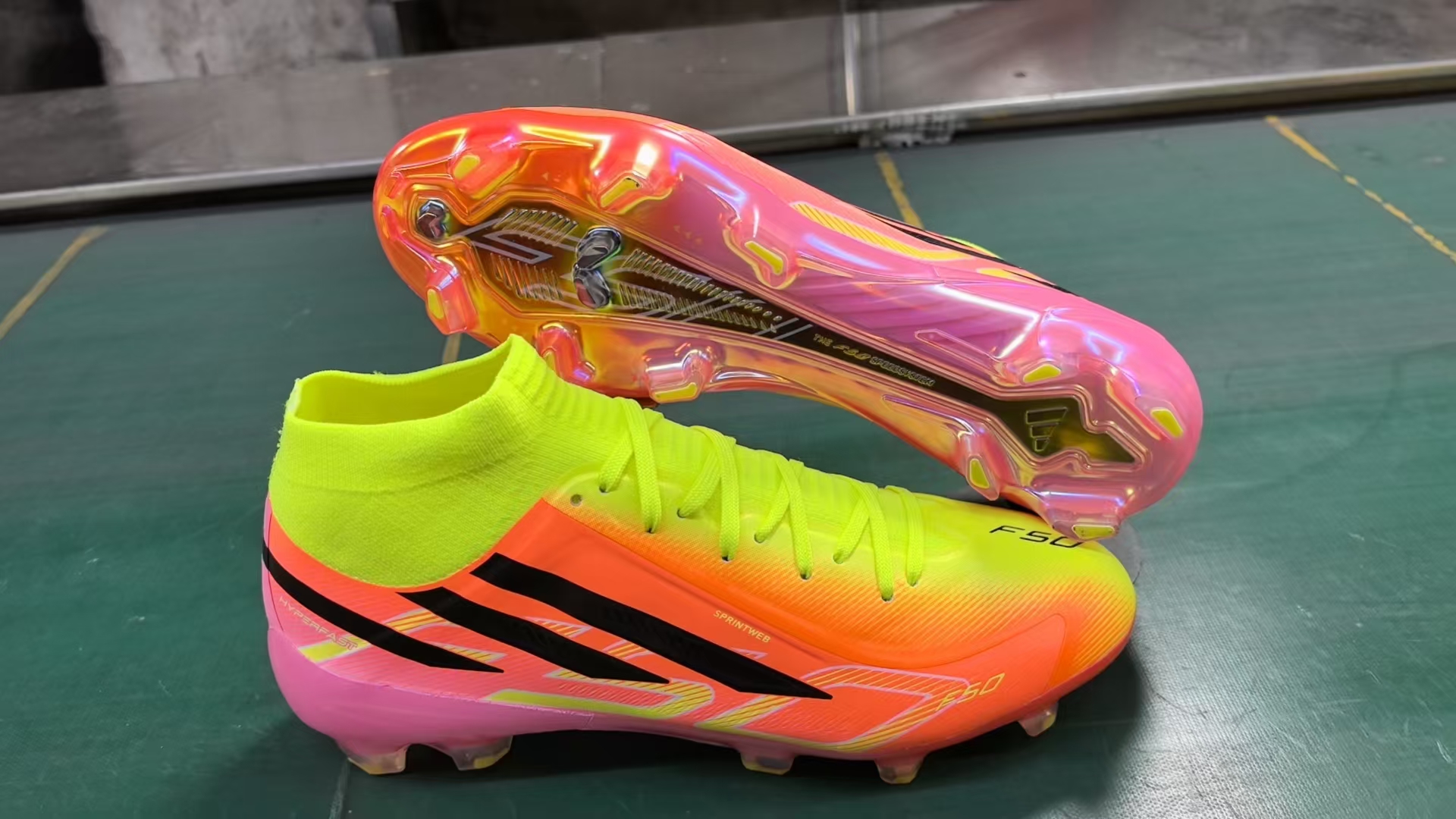 Tacos Adidas_Adidas F50 HYPERFAST LEAGUE MID FG SIZE-36-45-103340542
