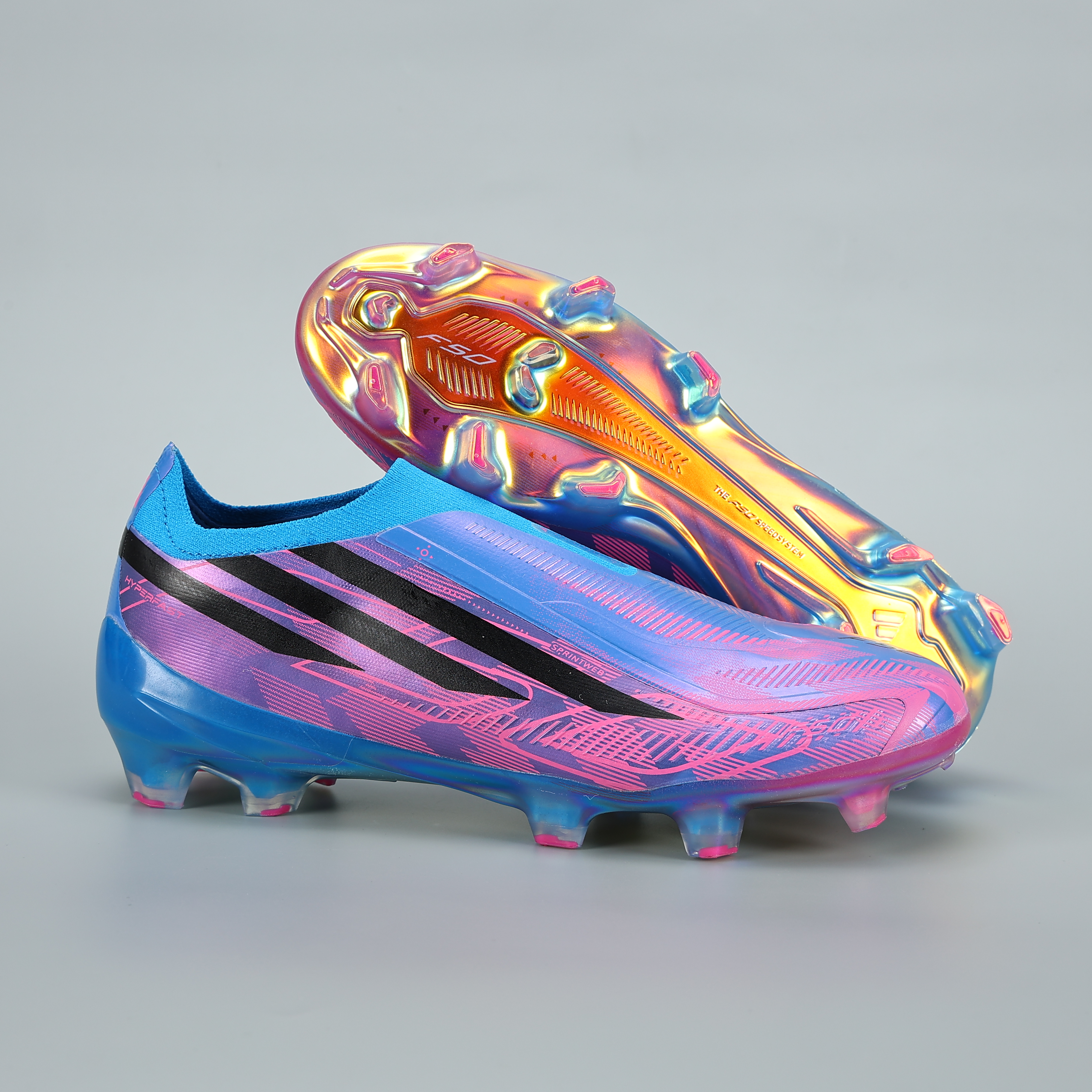 Tacos Adidas_Adidas F50 Hyperfast Elite Laceless FG SIZE 39-45-103445360