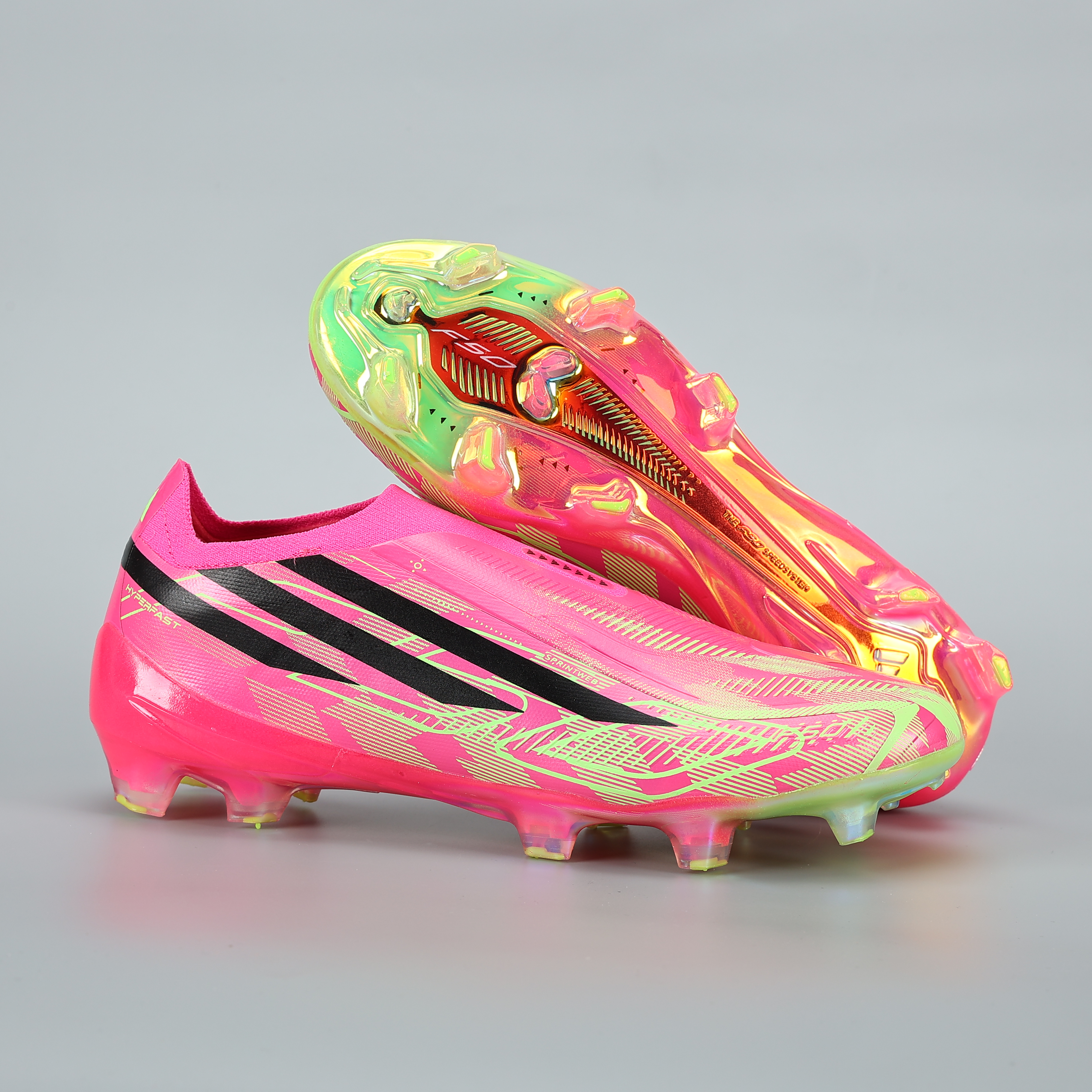 Tacos Adidas_Adidas F50 Hyperfast Elite Laceless FG SIZE 39-45-103445361