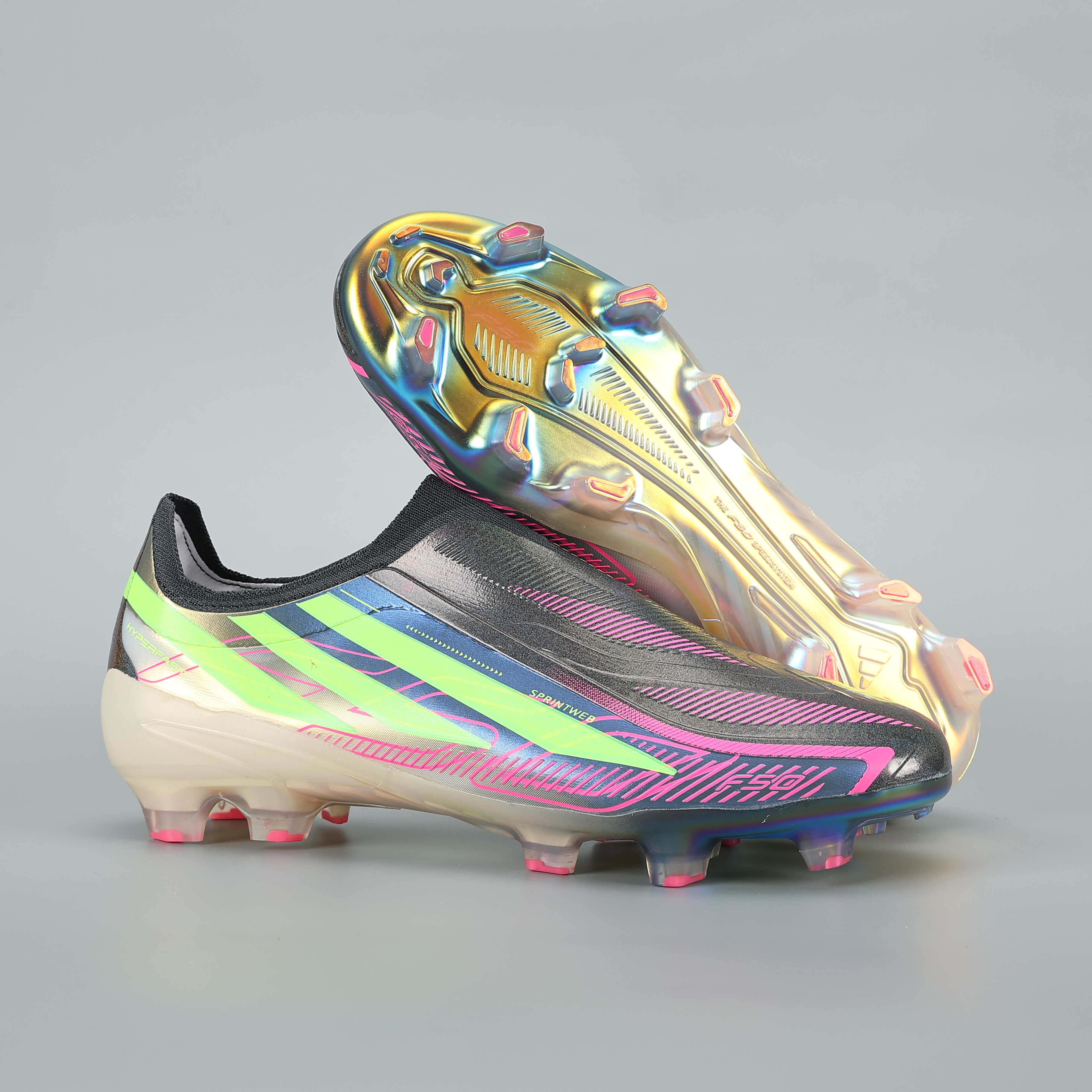 Tacos Adidas_Adidas F50 Hyperfast Elite Laceless FG SIZE 39-45-103445367