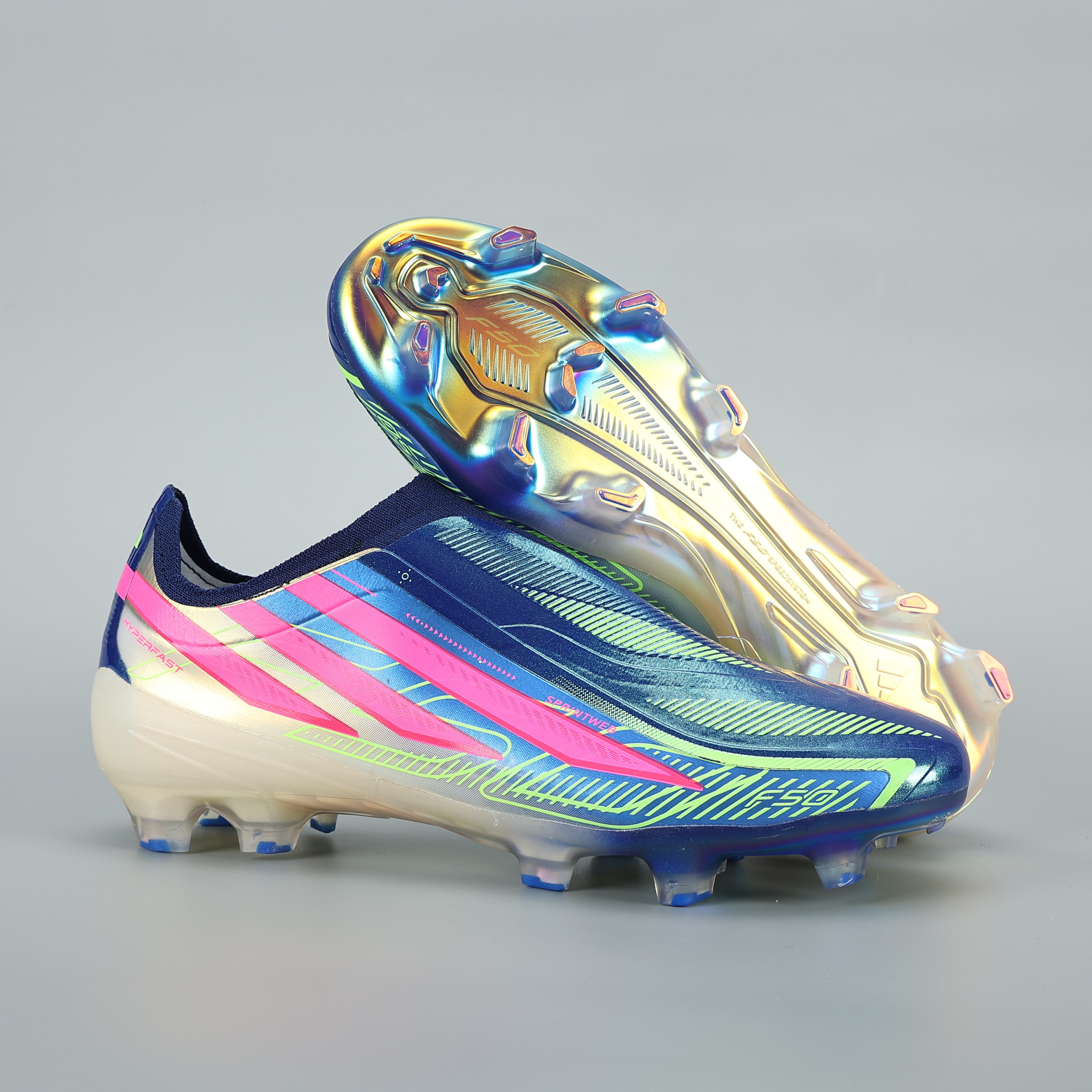 Tacos Adidas_Adidas F50 Hyperfast Elite Laceless FG SIZE 39-45-103445368
