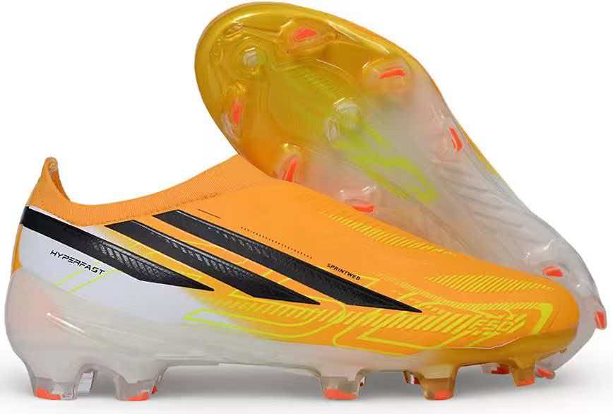 Tacos Adidas_adidas F50 HYPERFAST ELITE Laceless FG SIZE 33-38-103728279