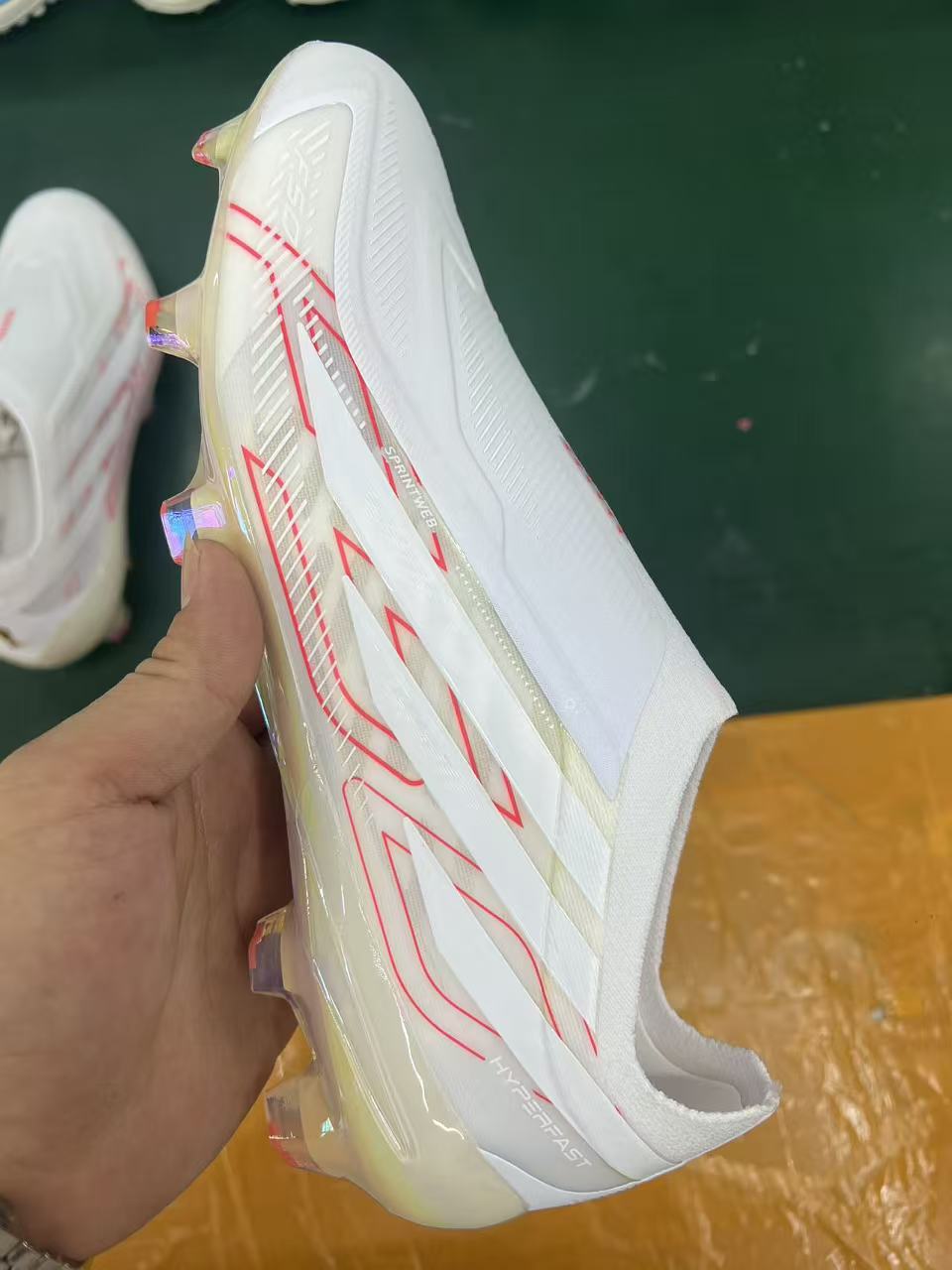 Tacos Adidas_adidas F50 HYPERFAST ELITE Laceless FG SIZE 36-45-102705656