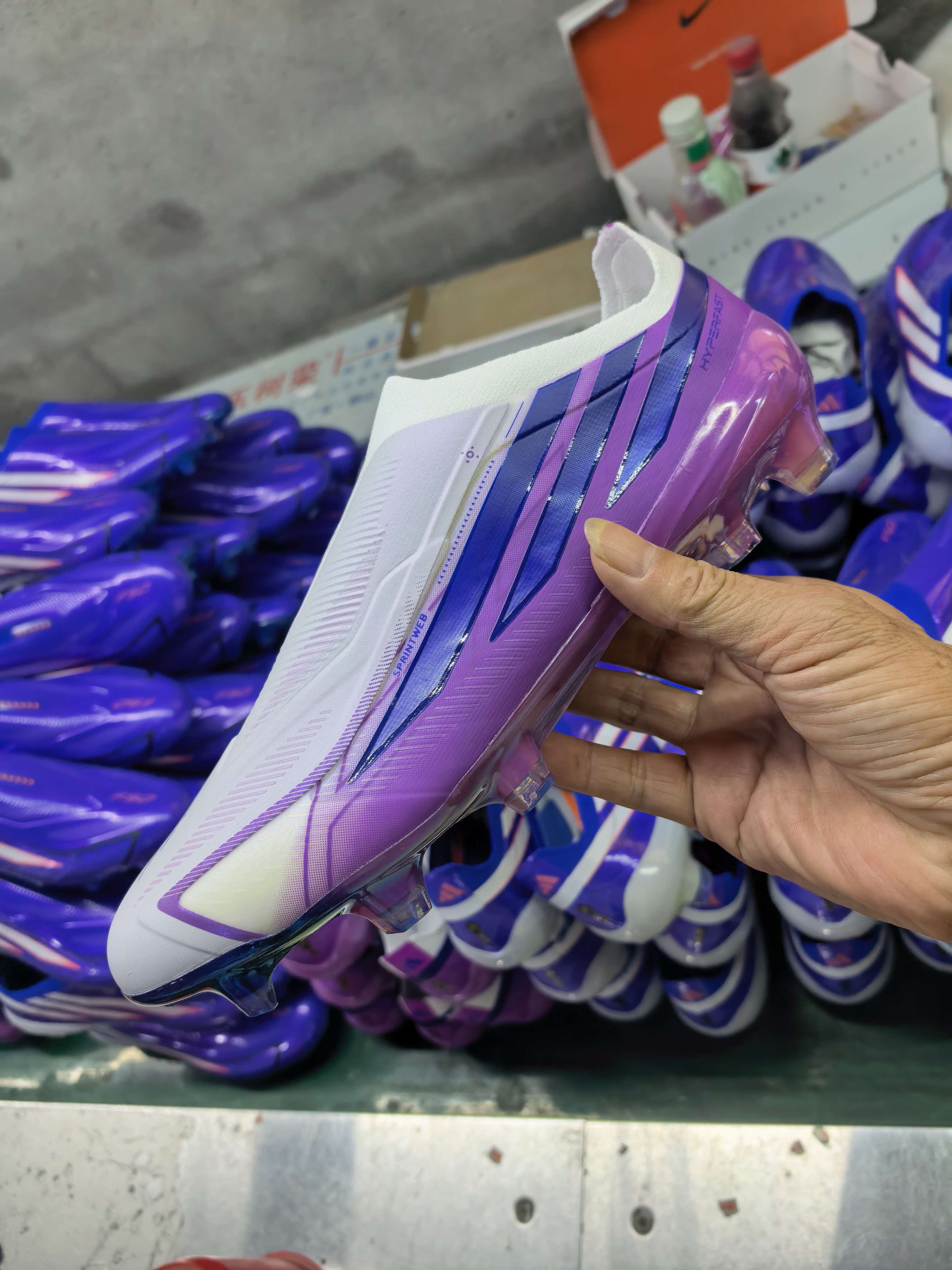 Tacos Adidas_adidas F50 HYPERFAST ELITE Laceless FG SIZE 36-45-102942418