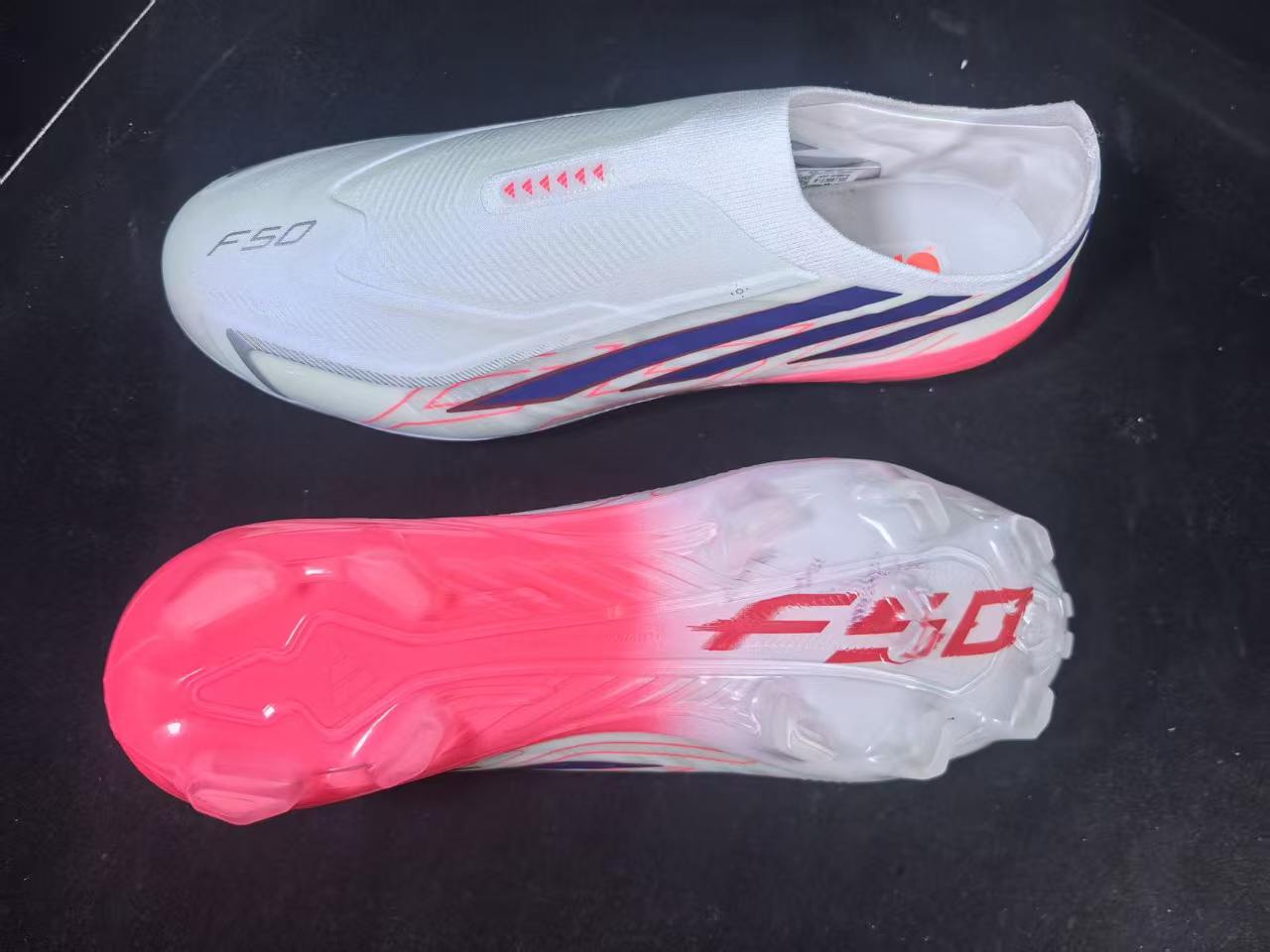 Tacos Adidas_adidas F50 HYPERFAST ELITE Laceless FG SIZE 36-45-103591404