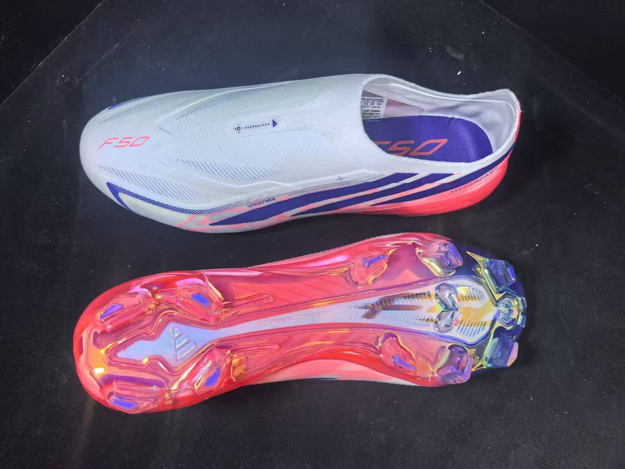 Tacos Adidas_adidas F50 HYPERFAST ELITE Laceless FG SIZE 36-45-103591405