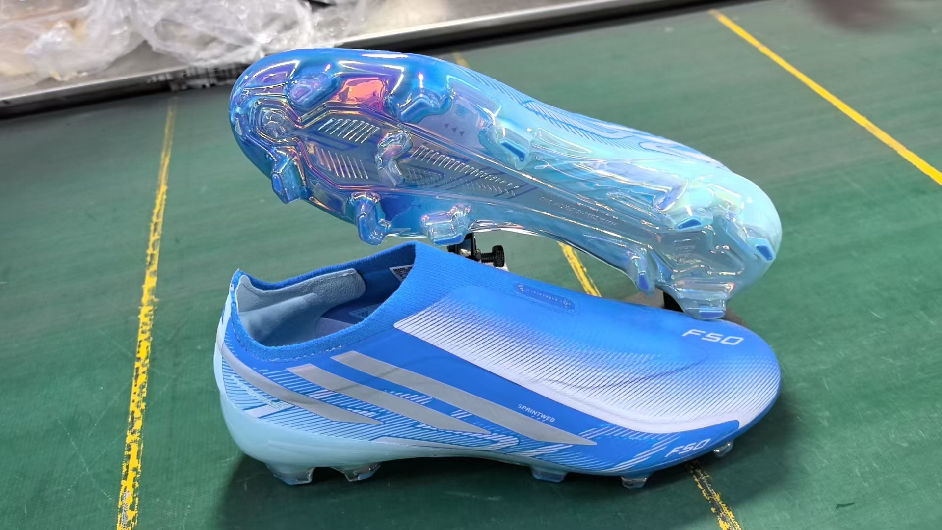 Tacos Adidas_adidas F50 HYPERFAST ELITE Laceless FG SIZE 36-45-103646303