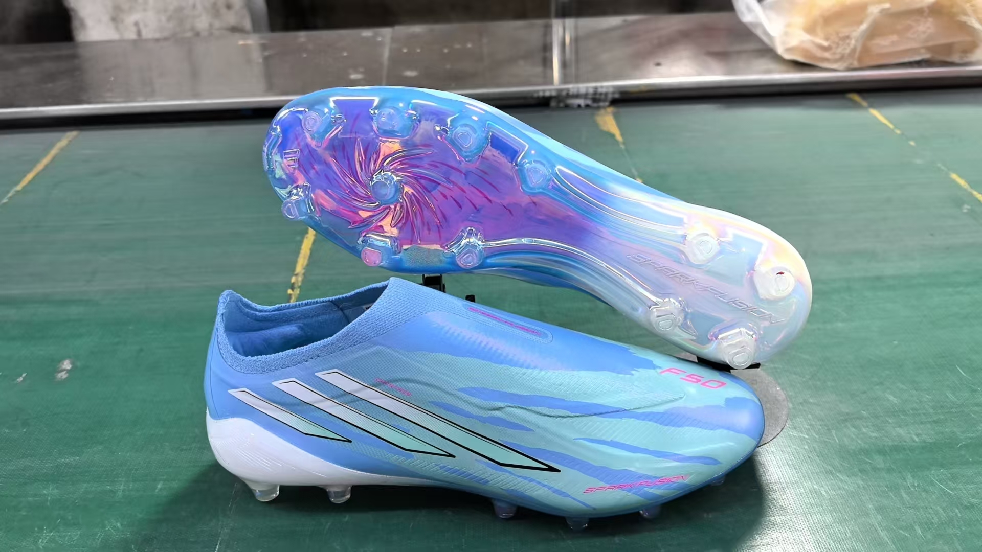 Tacos Adidas_adidas F50 HYPERFAST ELITE Laceless FG SIZE 36-45-103754439
