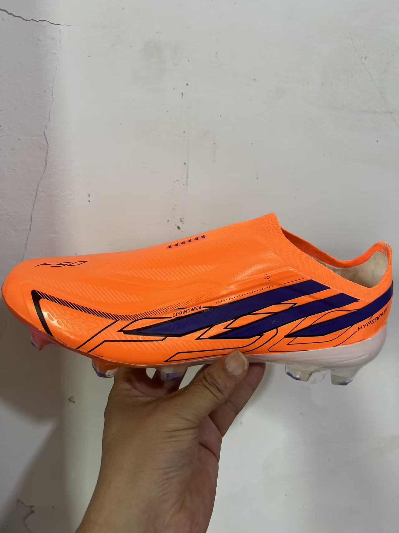 Tacos Adidas_adidas F50 HYPERFAST ELITE Laceless FG SIZE 36-45-95845697