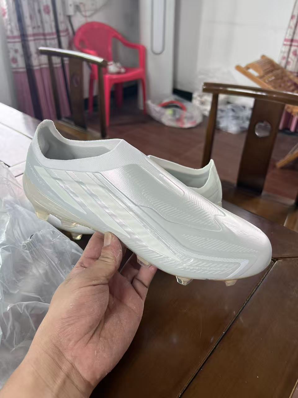 Tacos Adidas_adidas F50 HYPERFAST ELITE Laceless FG SIZE 36-45-96384734