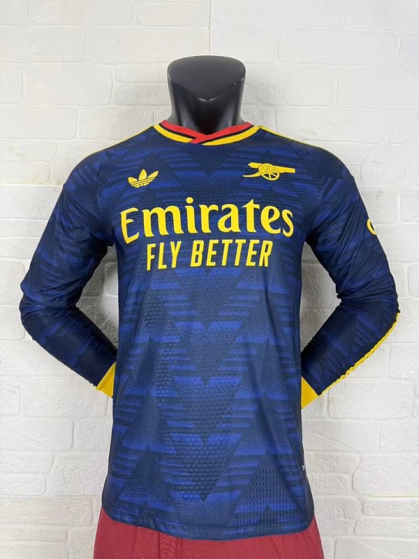Version Player_Arsenal 26-27 away long sleeve player version soccer jerseys S-XXL