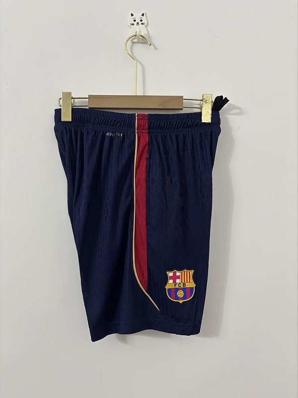 Version Player_B-A 26-27 dark blue with red training short player version S-3XL
