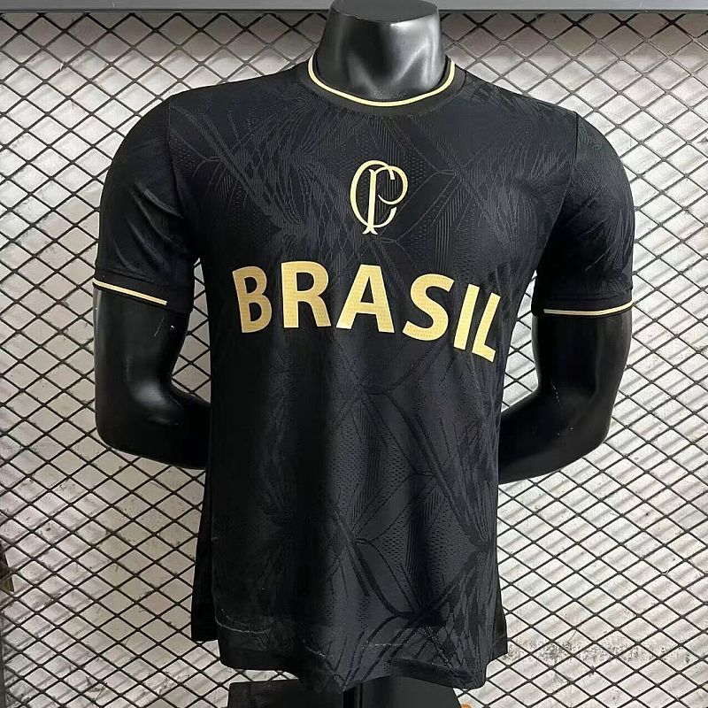 Version Player_Corinthians 26-27 black training player version S-3XL