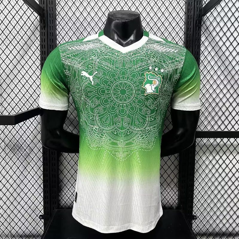 Version Player_Cote d'ivoire 26 green PV Jersey todojerseys yupoo maglia calcio-maillot football-camiset