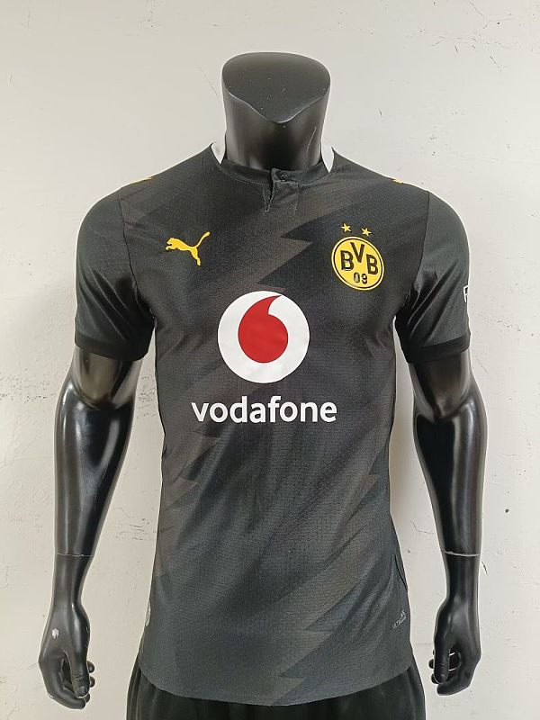 Version Player_Dortmund 26-27 black away player version soccer jerseys S-XXL