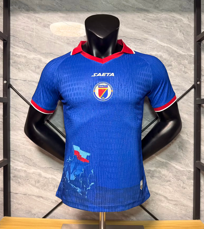 Version Player_Haiti 26 home pllayer version soccer jerseys S-XXL