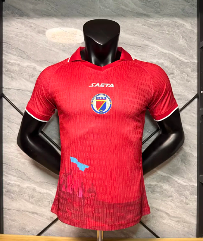 Version Player_Haiti 26 red third away pllayer version soccer jerseys S-XXL