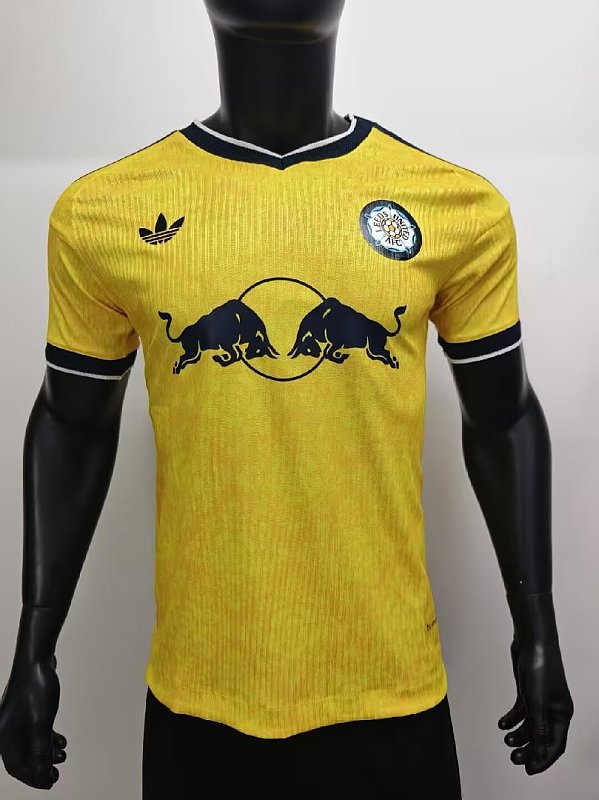 Version Player_Leeds united 26-27 yellow away player version jerseys S-XXL