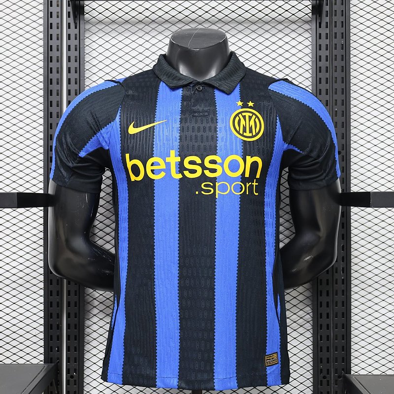 Version Player_Player Version Inter Milan Home Soccer Jersey 26