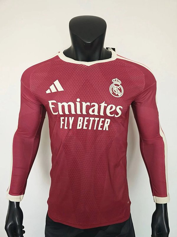 Version Player_Real Madrid 26-27 third away long sleeve player version S-XXL