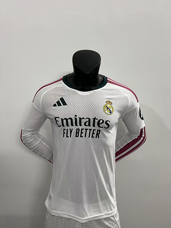 Version Player_Real Madrid home LS PV Jerseys 26-27 todojerseys yupoo maglia calcio-maillot football-camiset