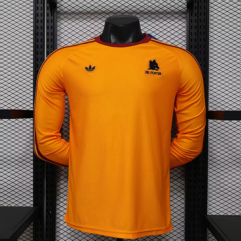 Version Player_Roma Retro LS PV jerseys 2026 todojerseys yupoo maglia calcio-maillot football-camiset