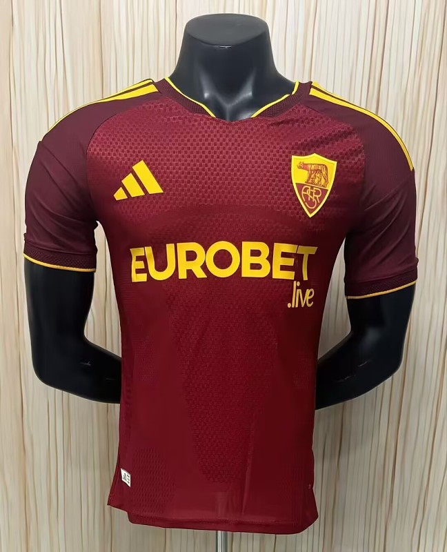 Version Player_Rome PV home jerseys 26-27 todojerseys yupoo maglia calcio- maillot football- camiseta