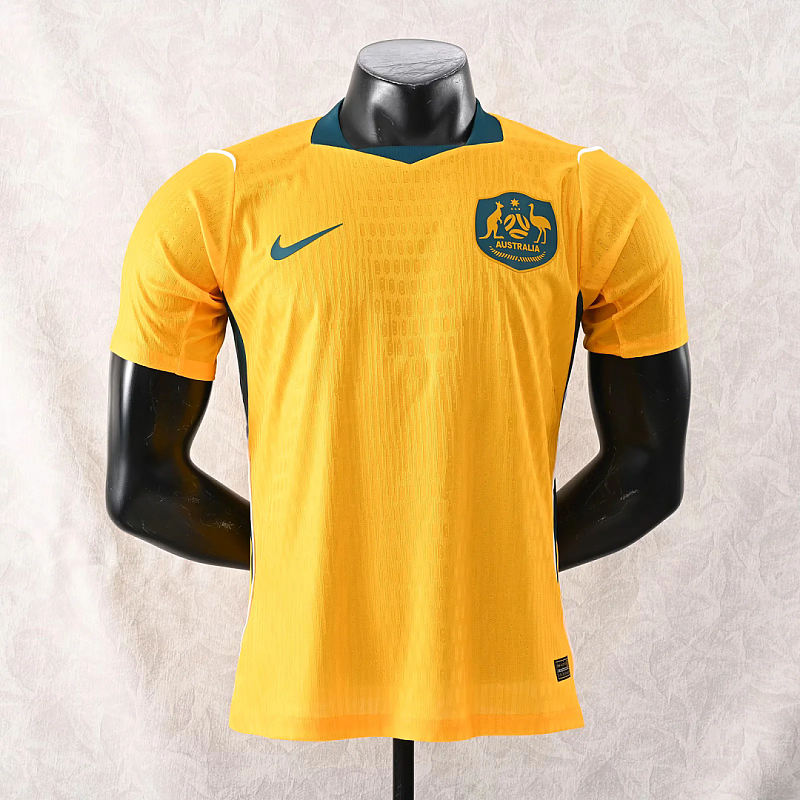 Version Player_player version 2026 Australia home soccer jersey size S-2XL