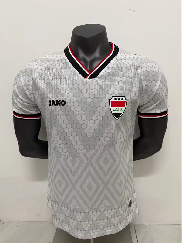 Version Player_player version 2026 Iraq home soccer jersey size S-3XL