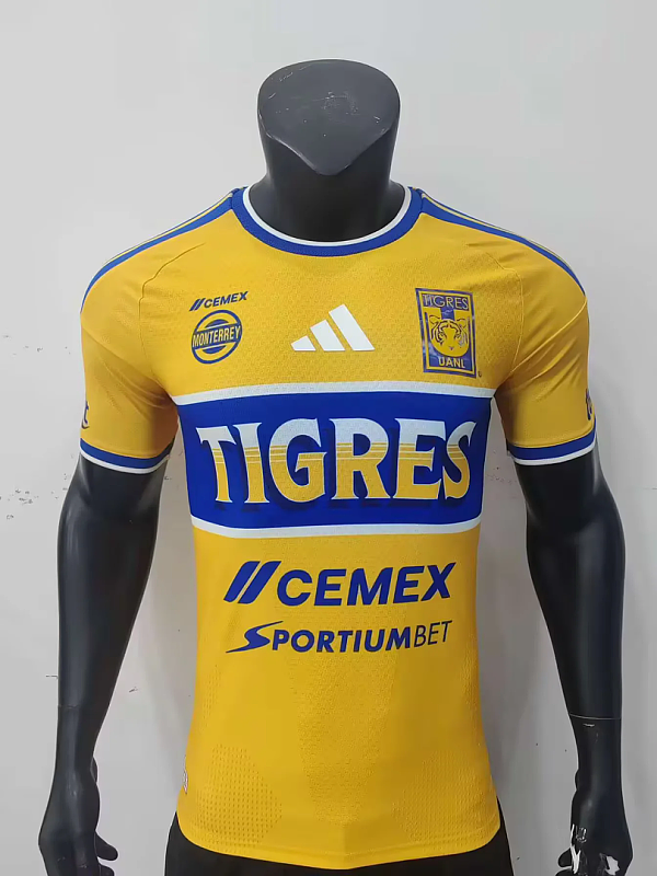 Version Player_player version 26-27 Tigres home soccer jersey size S-2XL